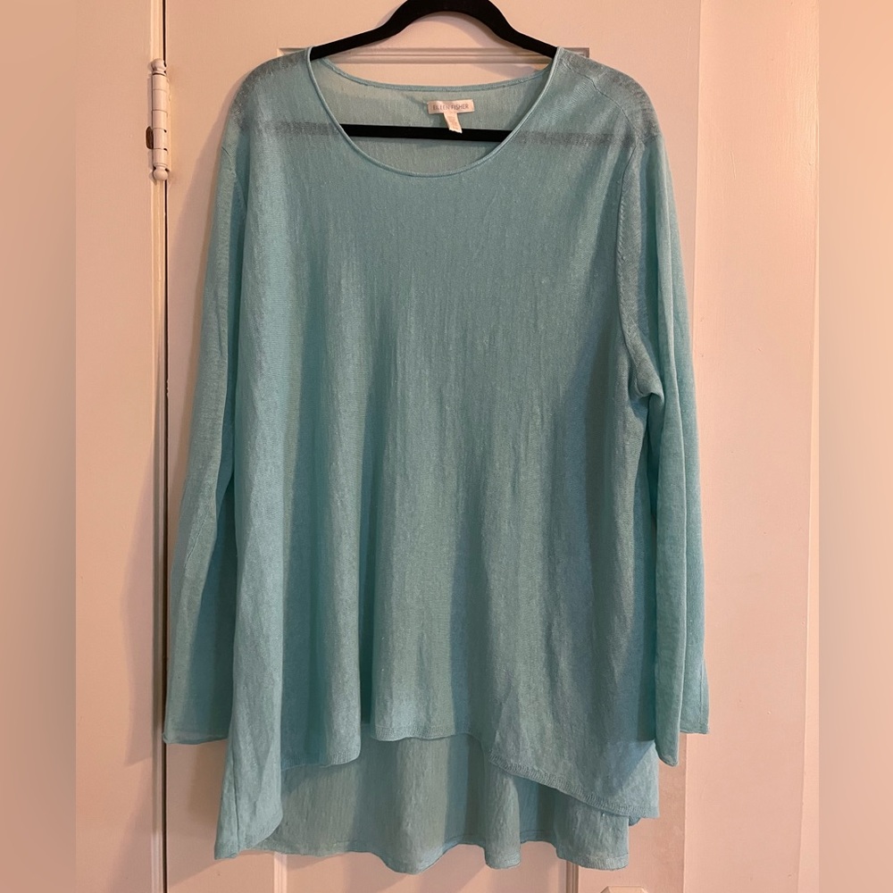 Eileen Fisher long sleeve tunic-size L